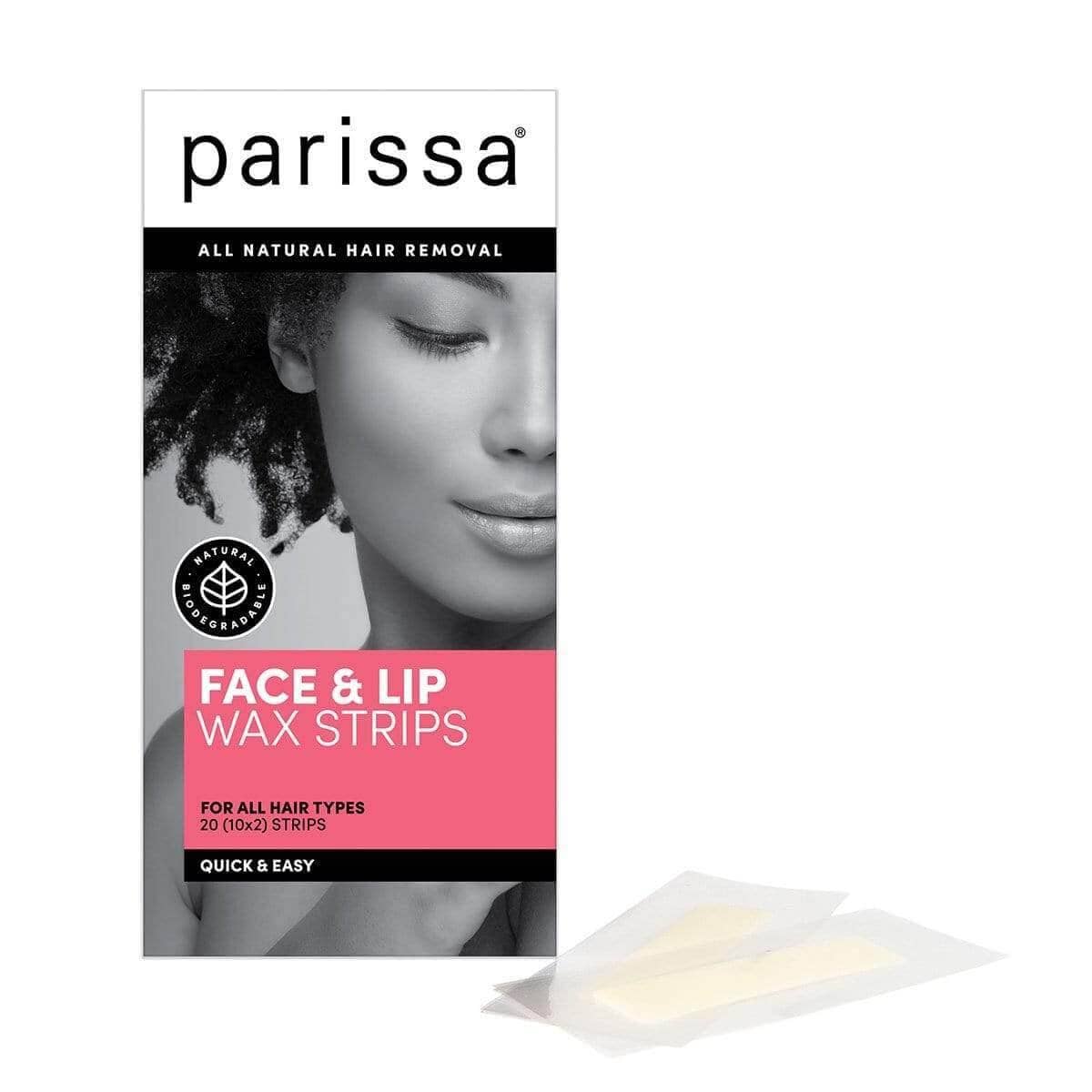 Face & Lip Wax Strips Kits Parissa 
