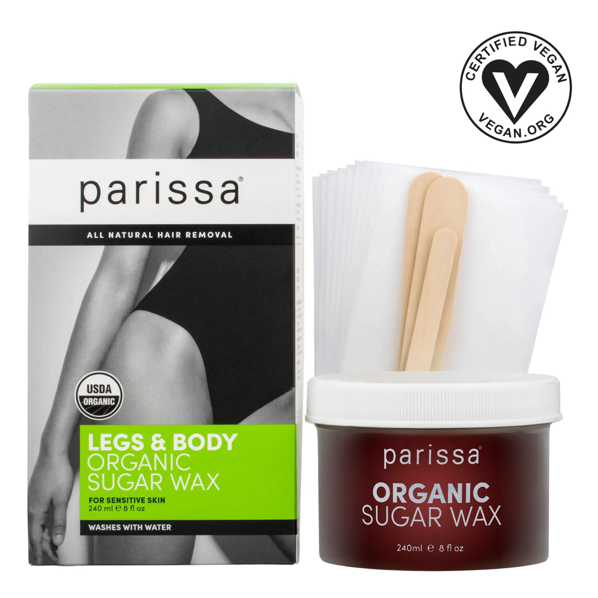 Legs &amp; Body Organic Sugar Wax