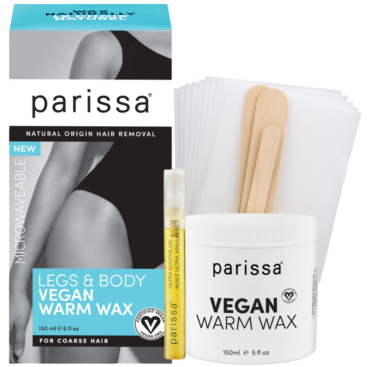 Legs & Body Vegan Warm Wax