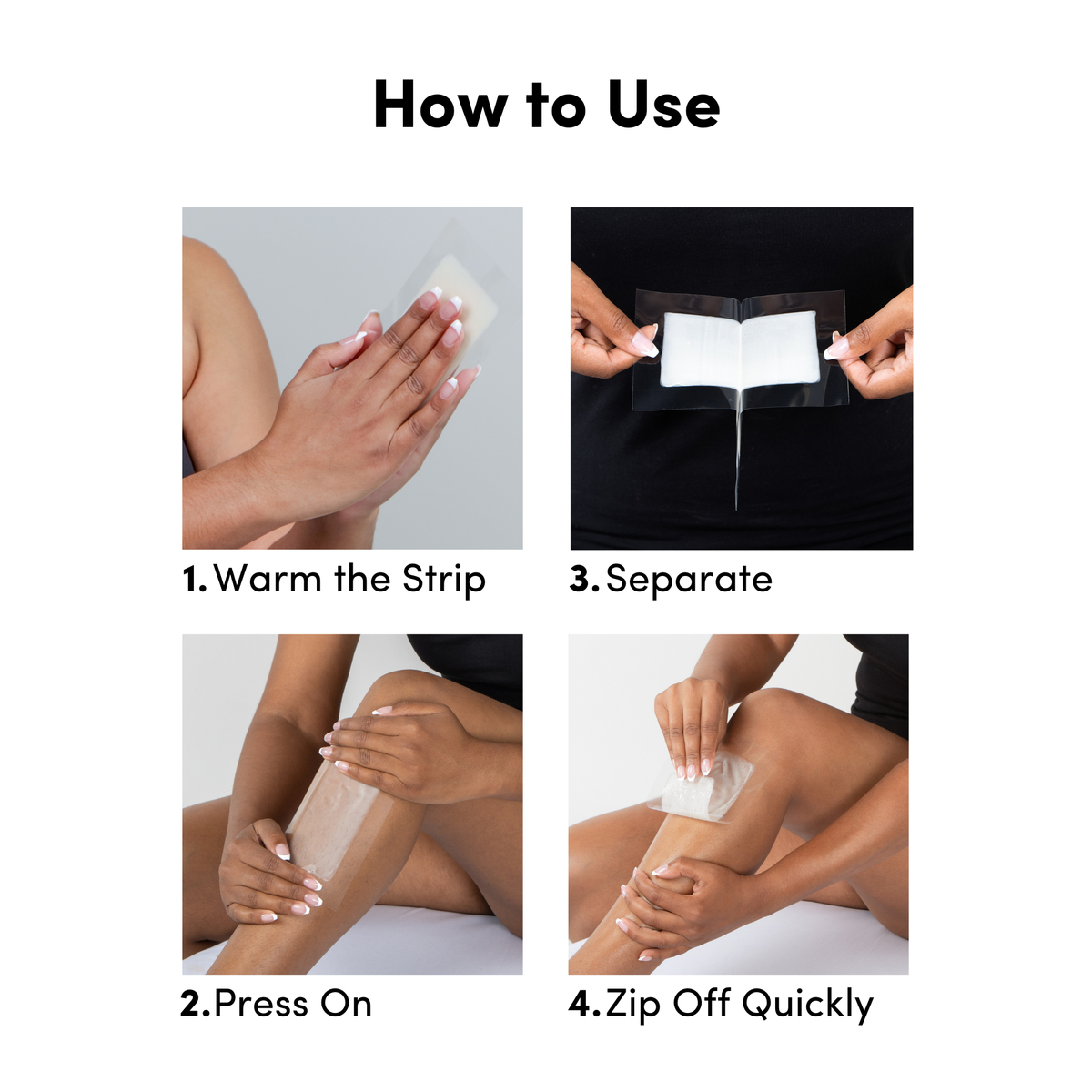Legs & Body Wax Strips – Value Pack