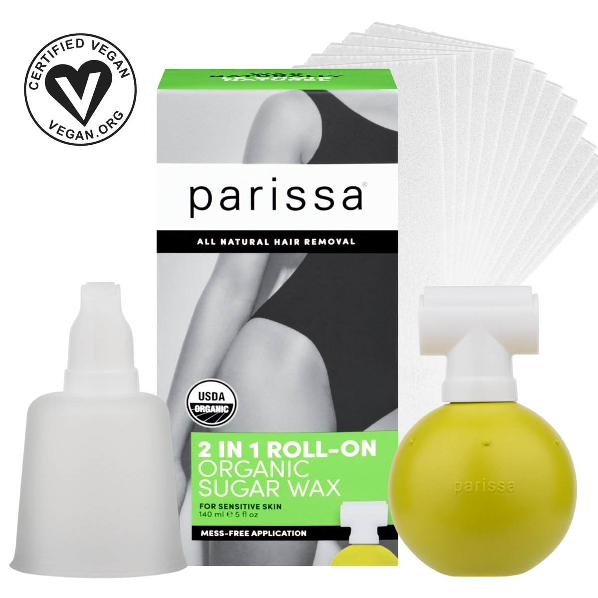 Roll-On Organic Sugar Wax