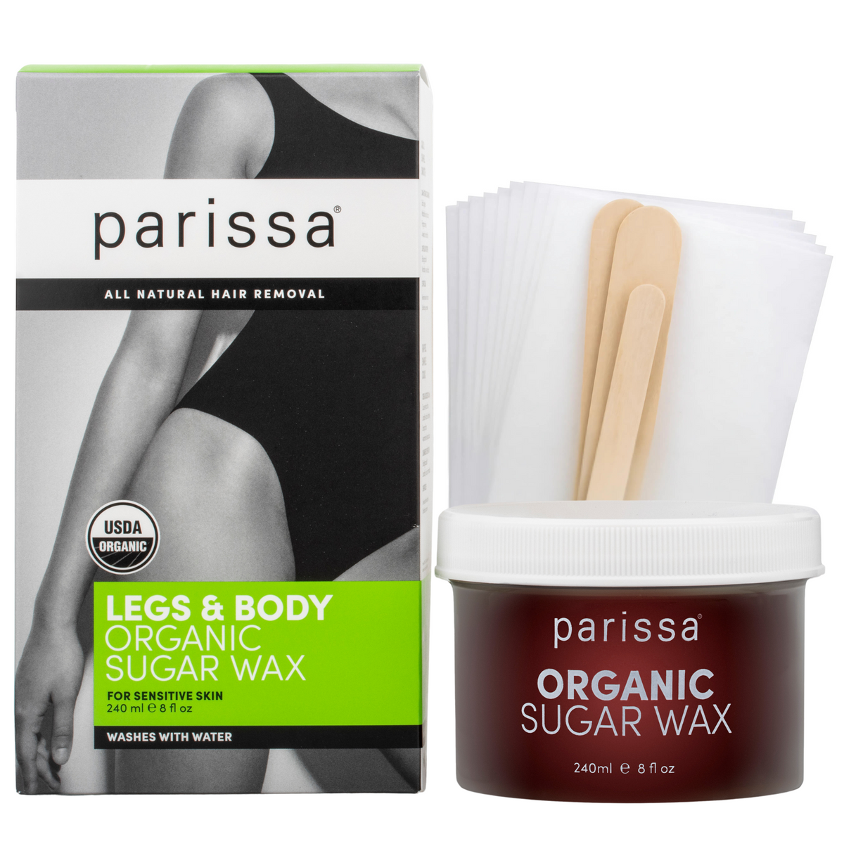 Legs &amp; Body Organic Sugar Wax