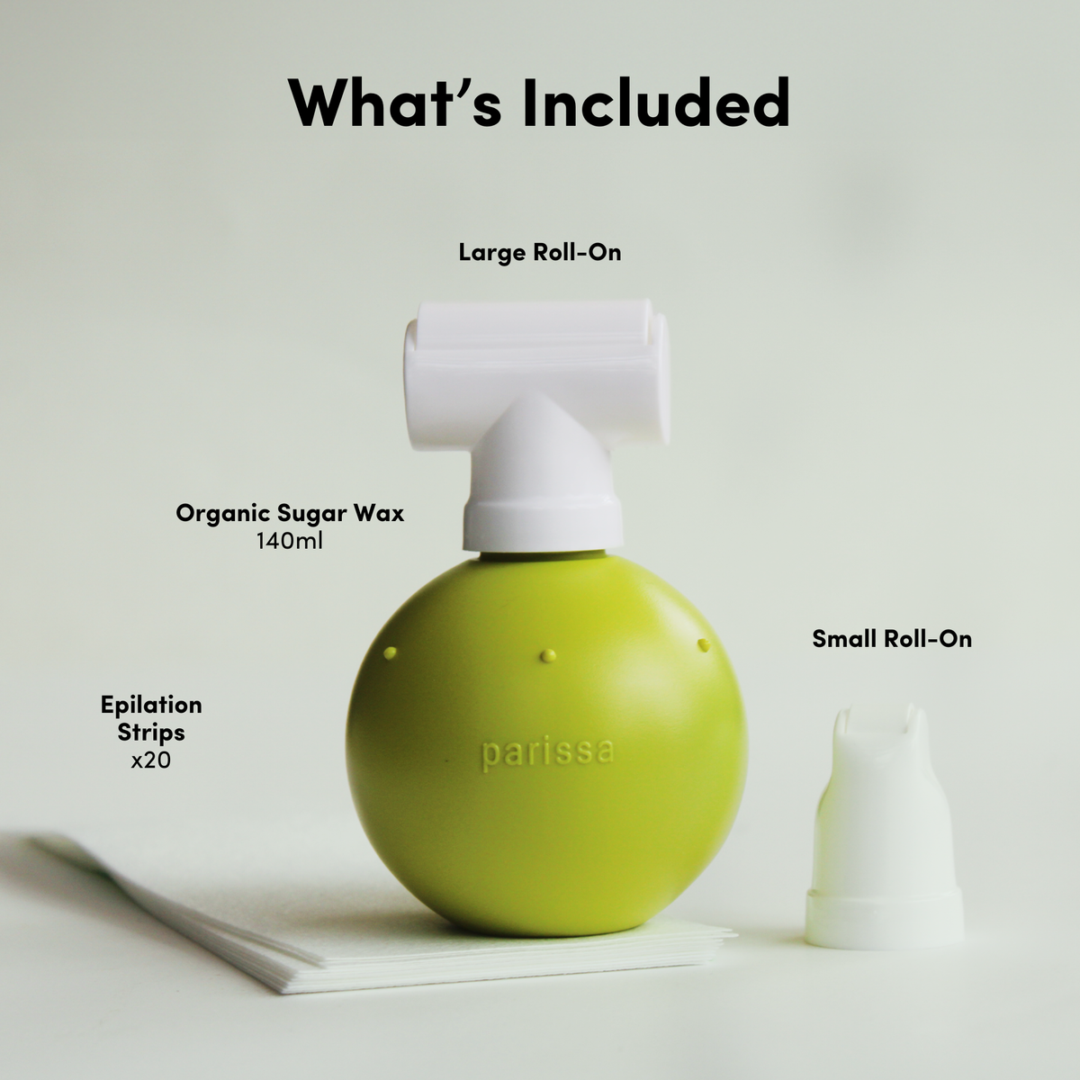 Roll-On Organic Sugar Wax