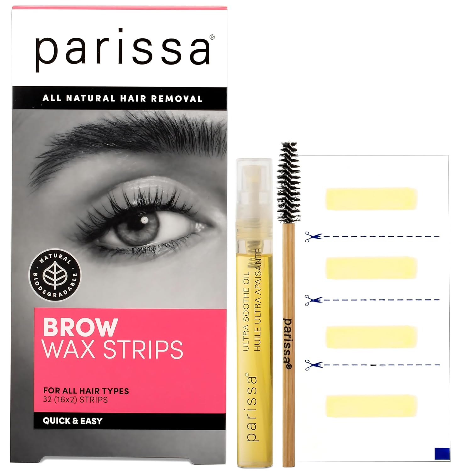Ultimate Wax Strips Set Bundle Parissa 