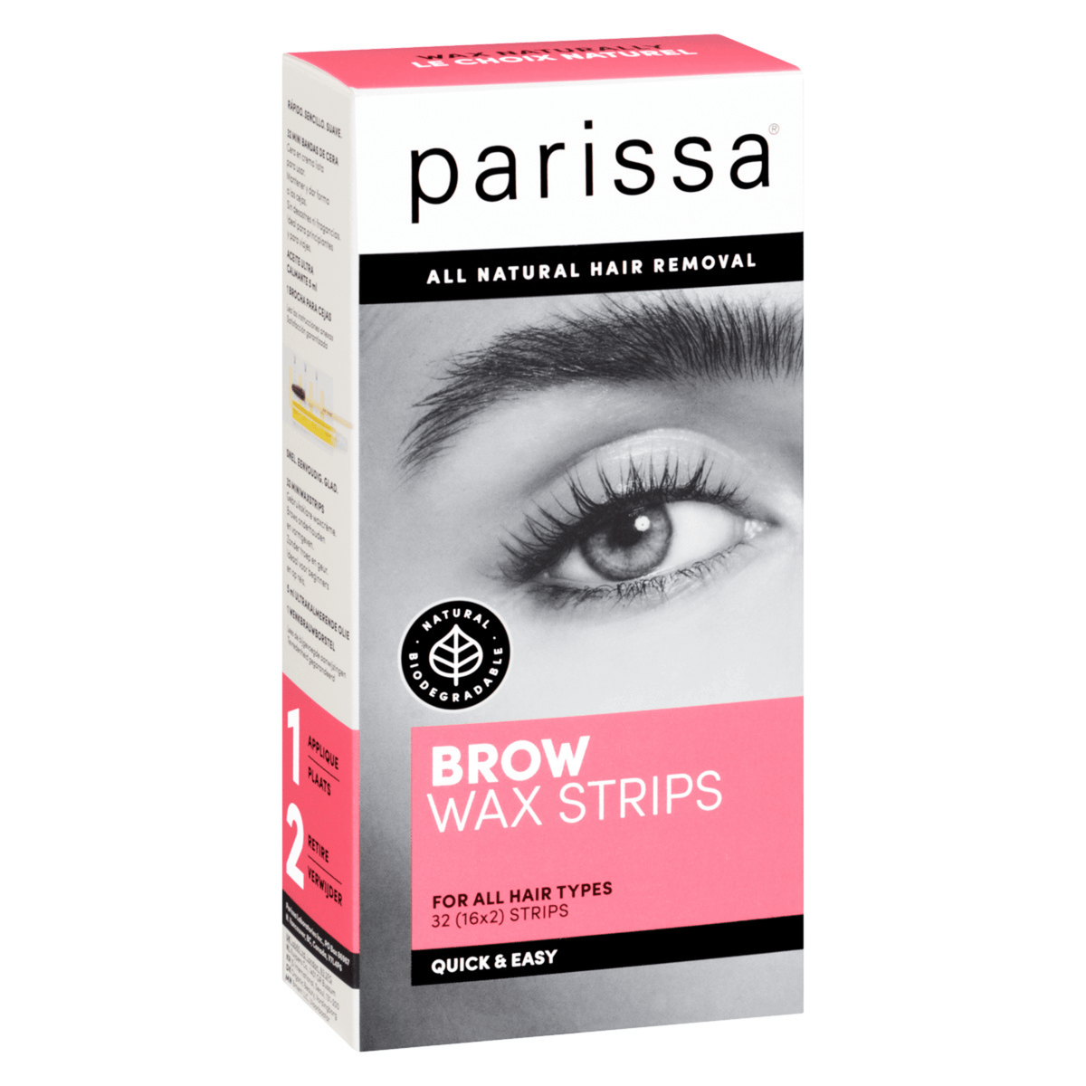 Brow Wax Strips Kits Parissa 