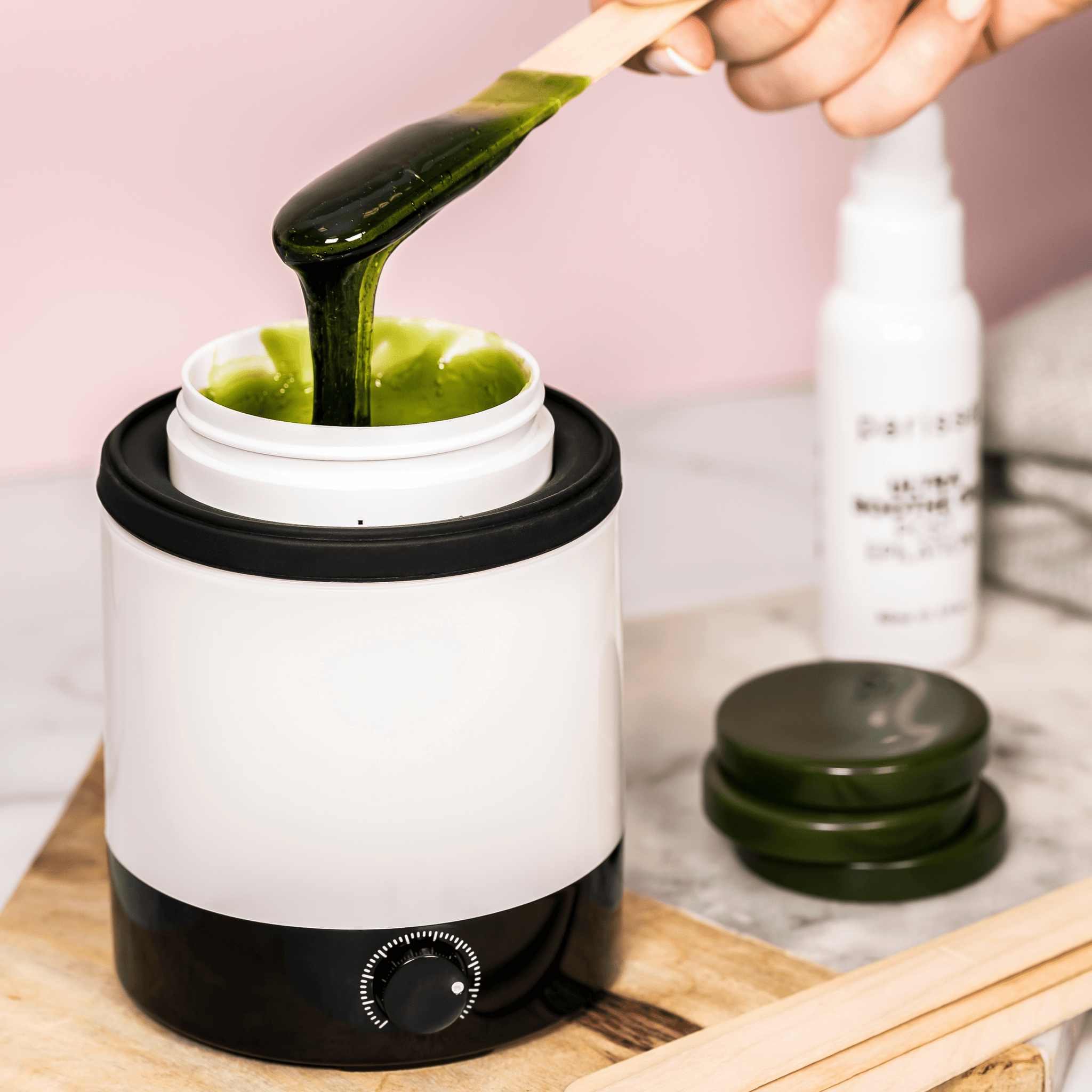 Hot top wax warmer