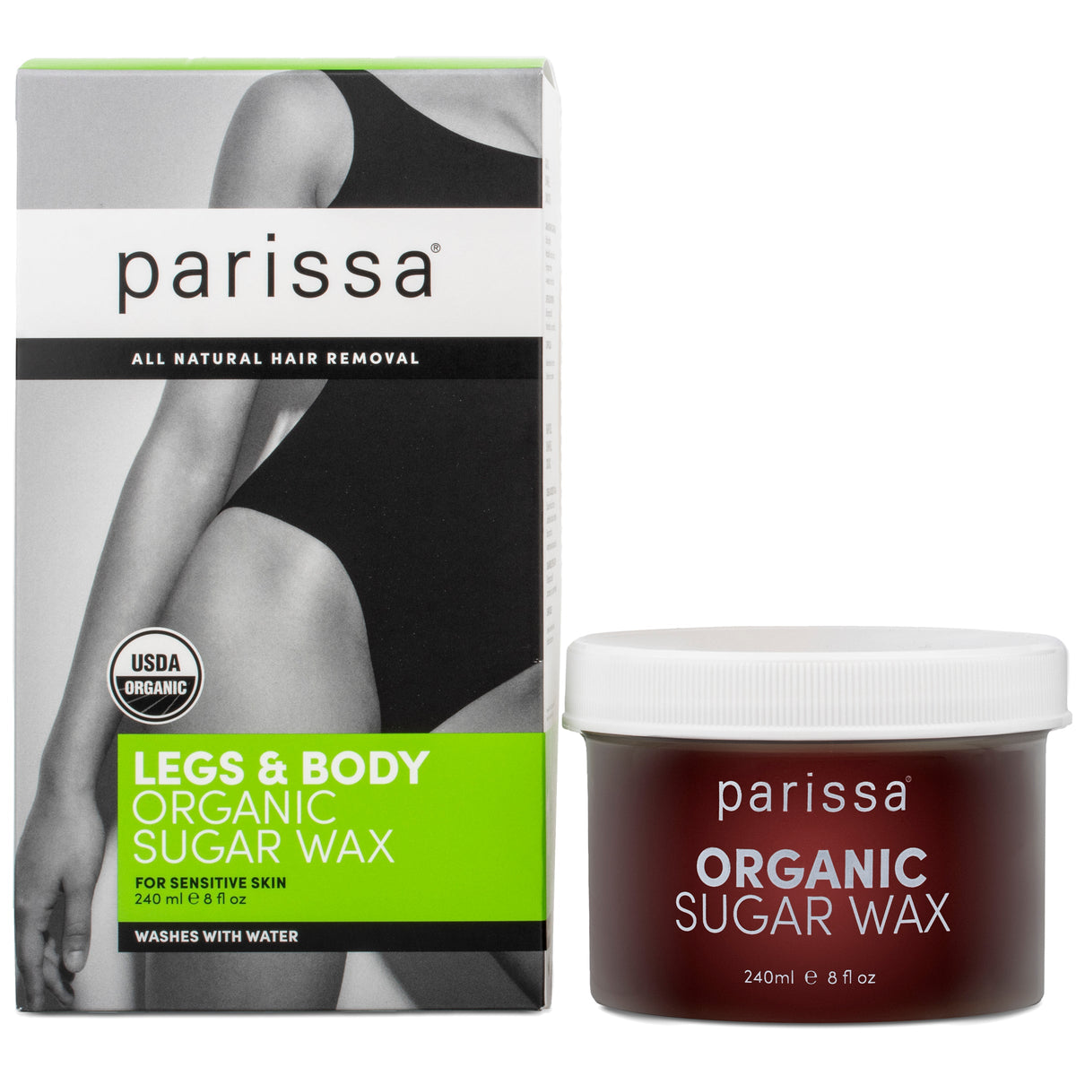 Organic Sugar Wax Kits Parissa 