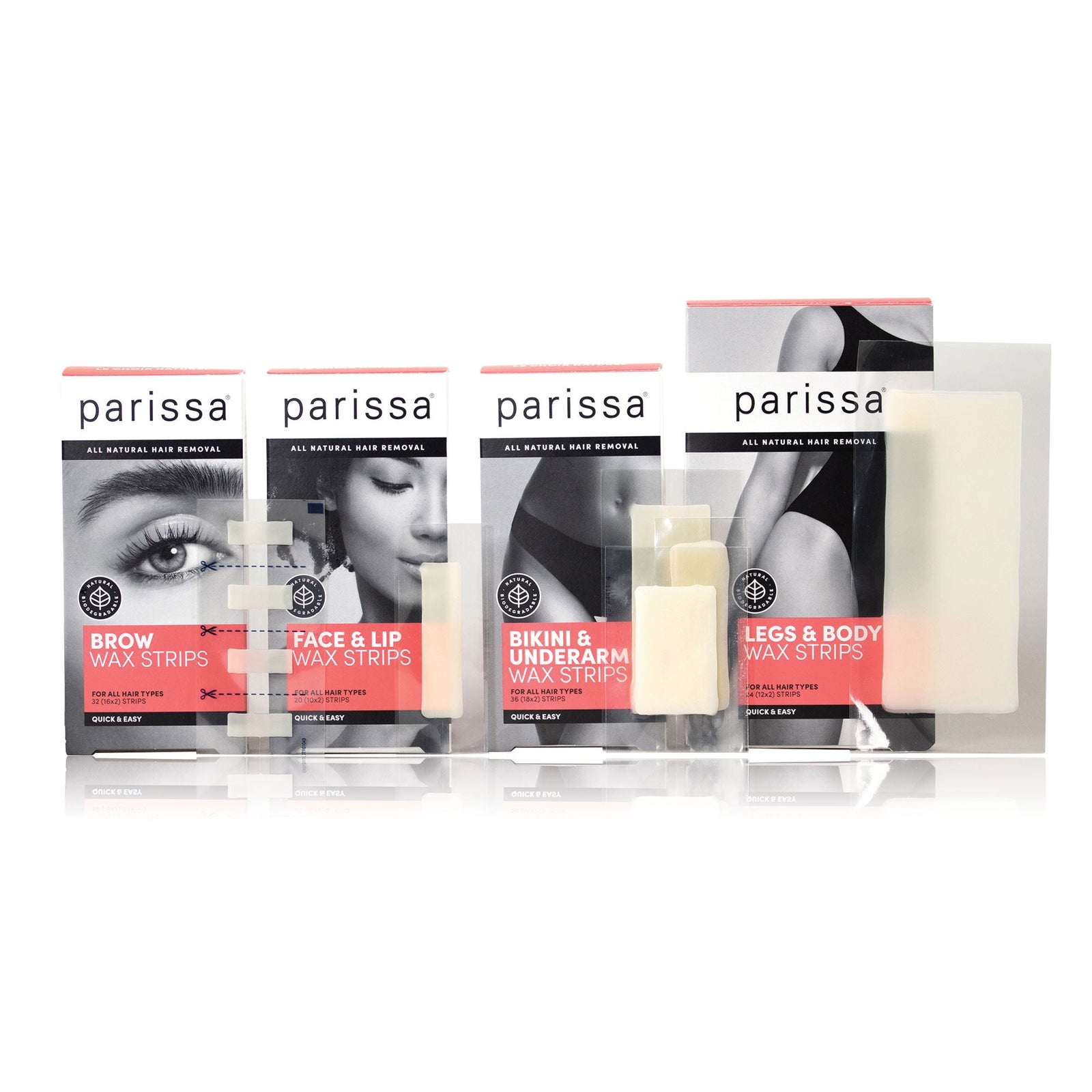 Ultimate Wax Strips Set Bundle Parissa 